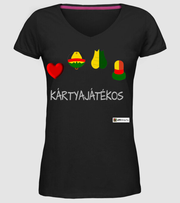  minta fekete pólón